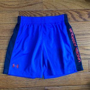 Under Armour ❤️ Kid's Blue Elastic Short Size 3T (PRE-LOVED)